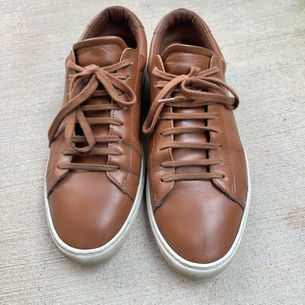 Oliver Cabell Brown Sneakers Minimalist Design